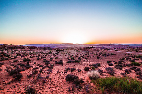 Navajo Nation sunset